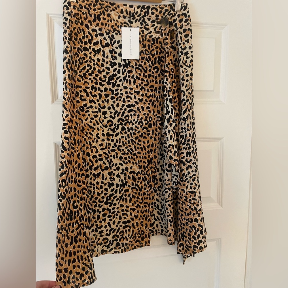 Faithful the brand skirt size 4 - leopard